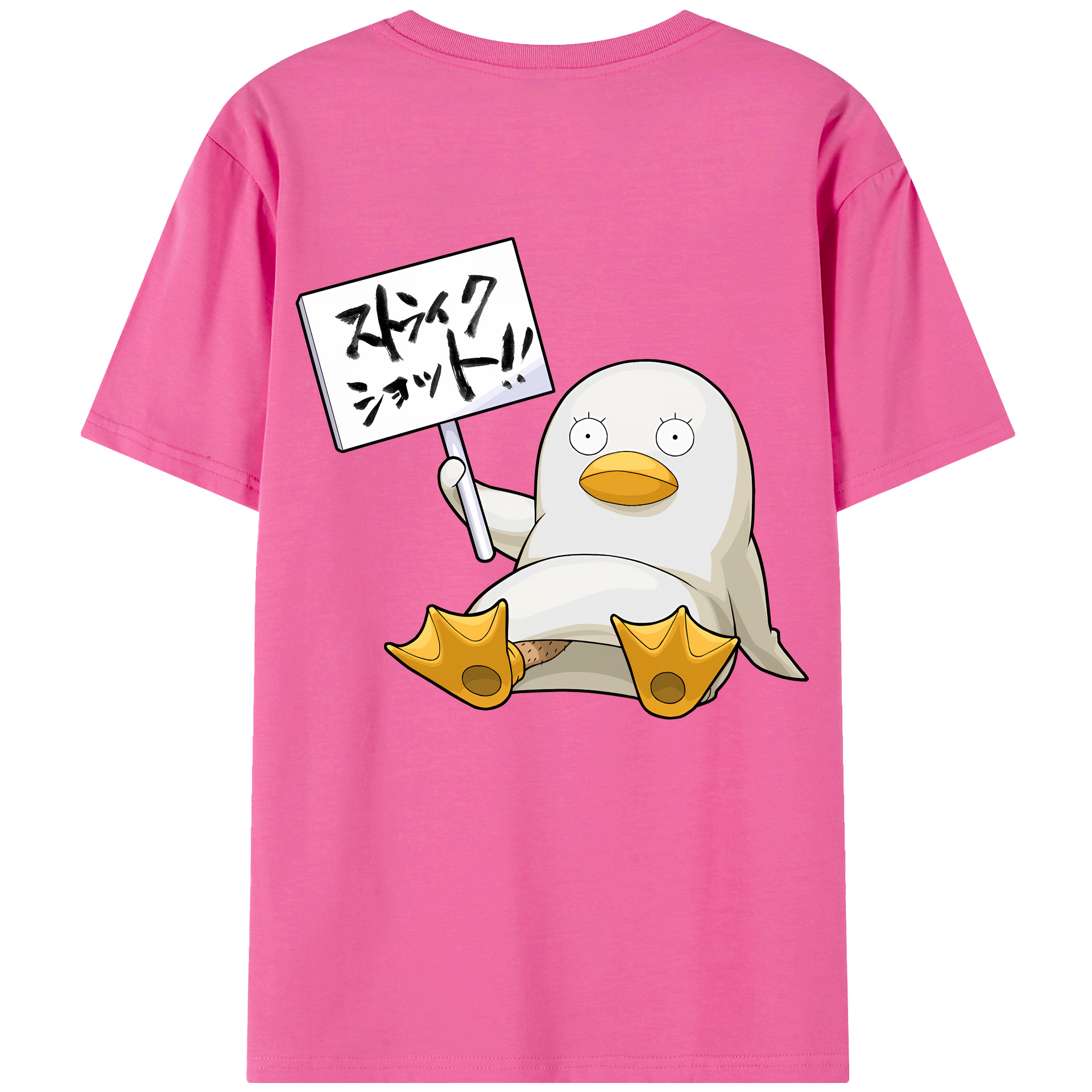 （画像用） ぎんたま 坂田銀時（さかたぎんとき） 神楽 志村新八（しむら しんぱち） GINTAMA Sakata Gintoki Kagura Shimura Shinpachi レディース半袖Tシャツ(バックプリント)